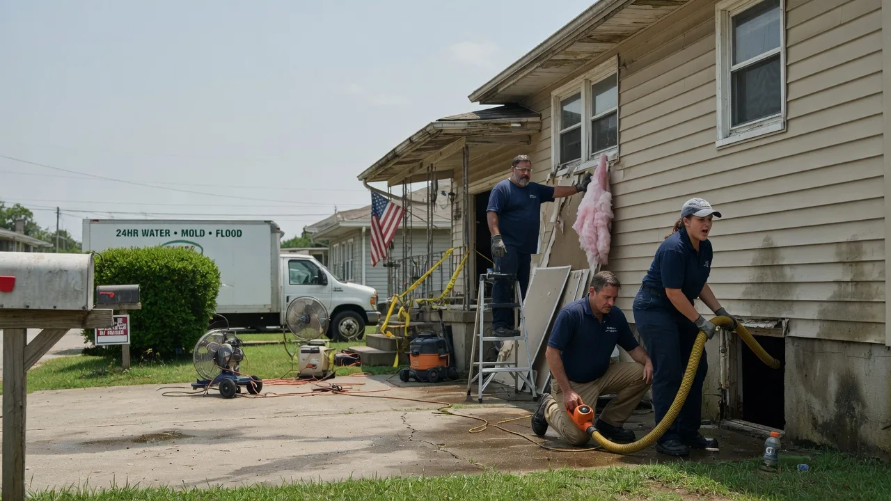 Water Damage Repair in West Manchester, OH near me